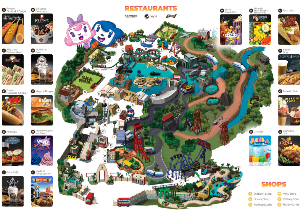 mappa movieland park 2024